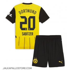 Borussia Dortmund Marcel Sabitzer #20 Kotipaita Lapsille 2024-25 Lyhythihainen (+ shortsit)